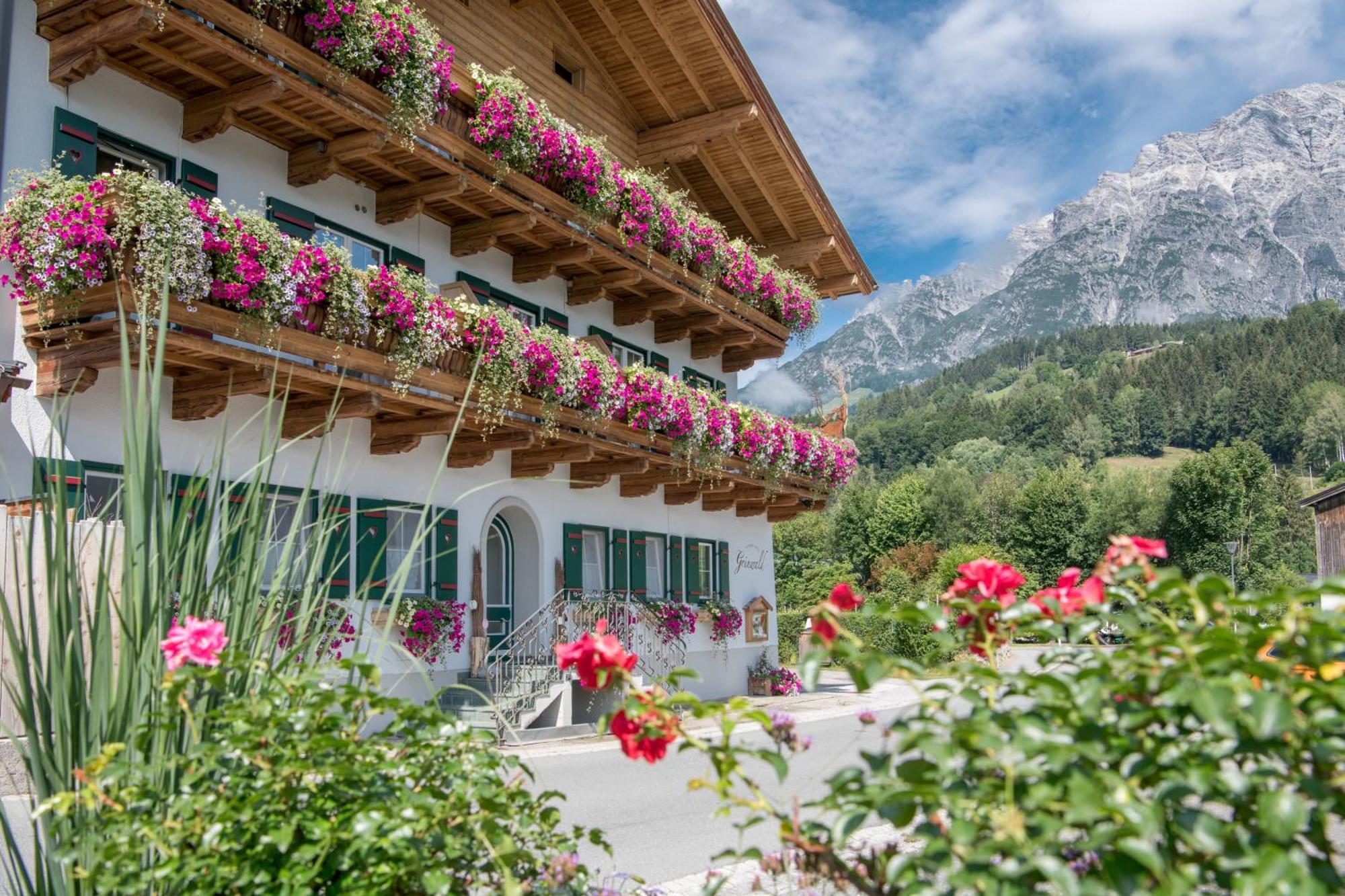 Gourmet-Hotel Gruenwald Leogang Eksteriør bilde